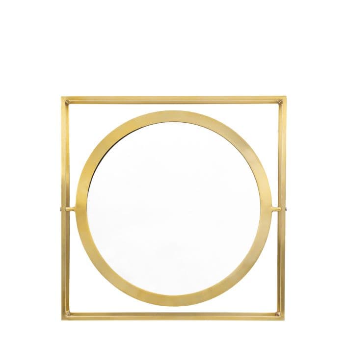 Hague Mirror Brass 610x100x610mm